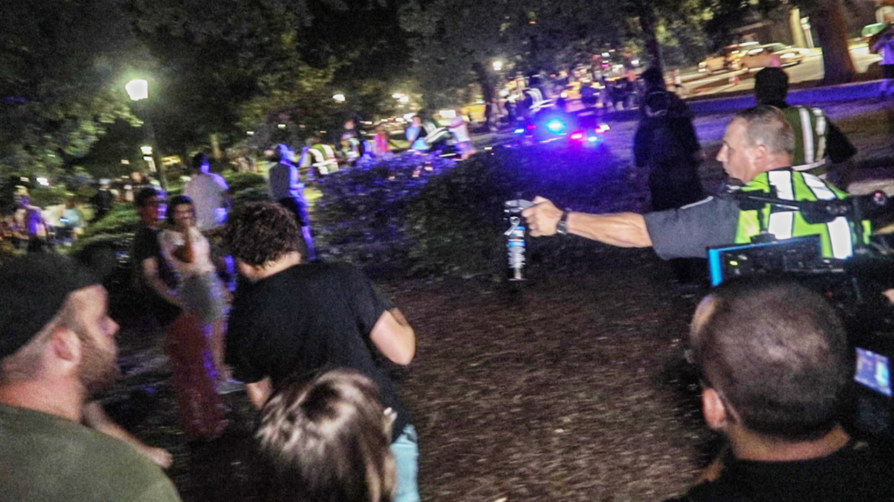 Residents ask Chapel Hill to review Greensboro police actions at Silent Sam protest