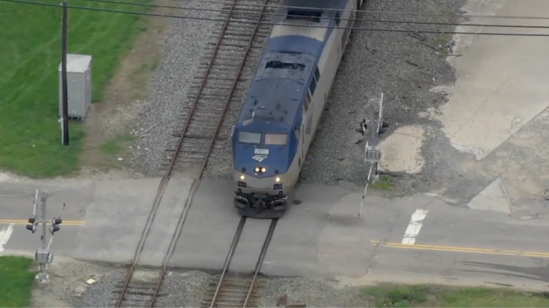 Pedestrian struck and killed by Amtrak train in downtown Clayton