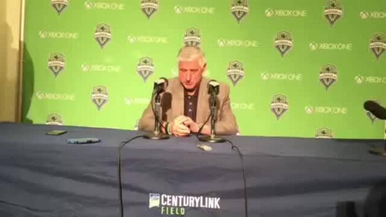 WATCH: Sounders coach Sigi Schmid discusses Seattle's 5-0 win over FC Dallas