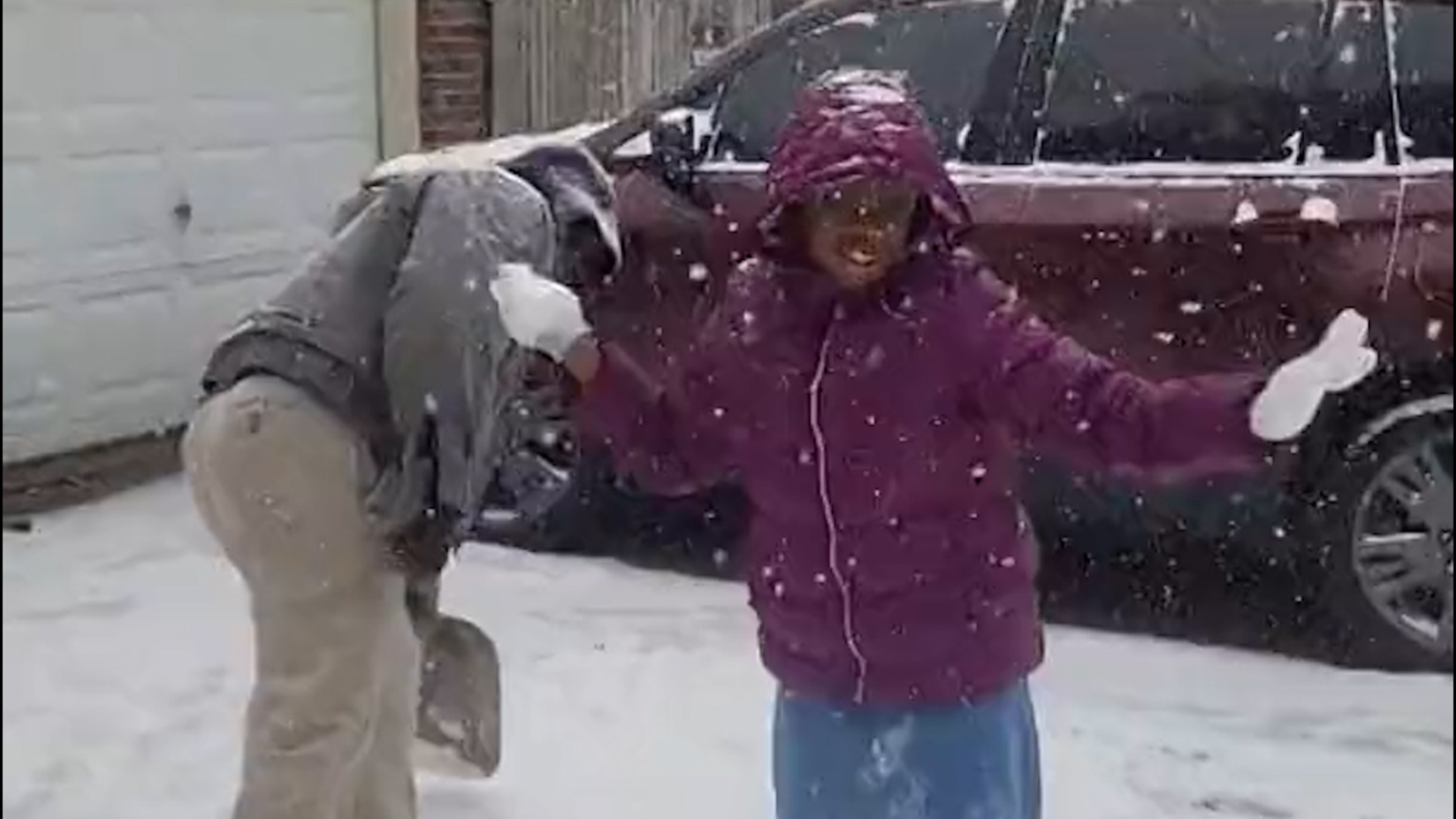 Take a look at South Mississippi snow