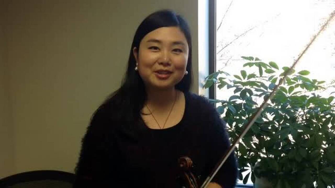 Tian Xu hits sweet notes with her blossoming violin career