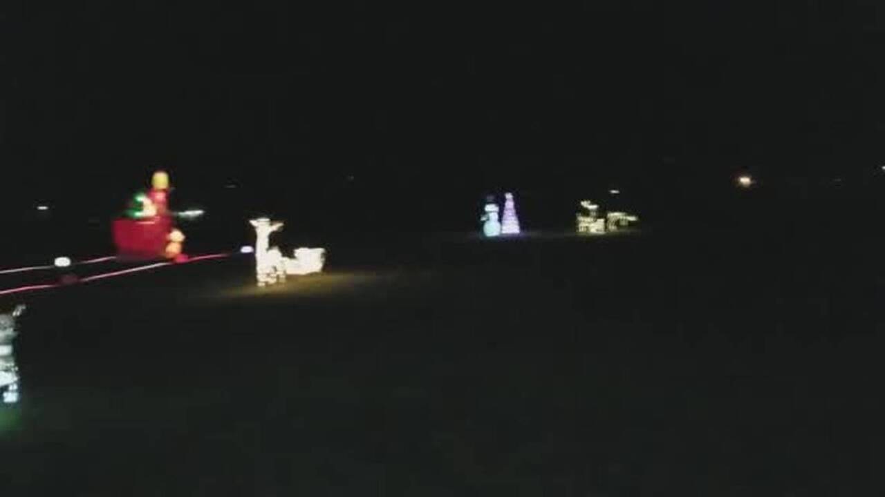 Video lights at 21004 N. 729 PR NW in Prosser