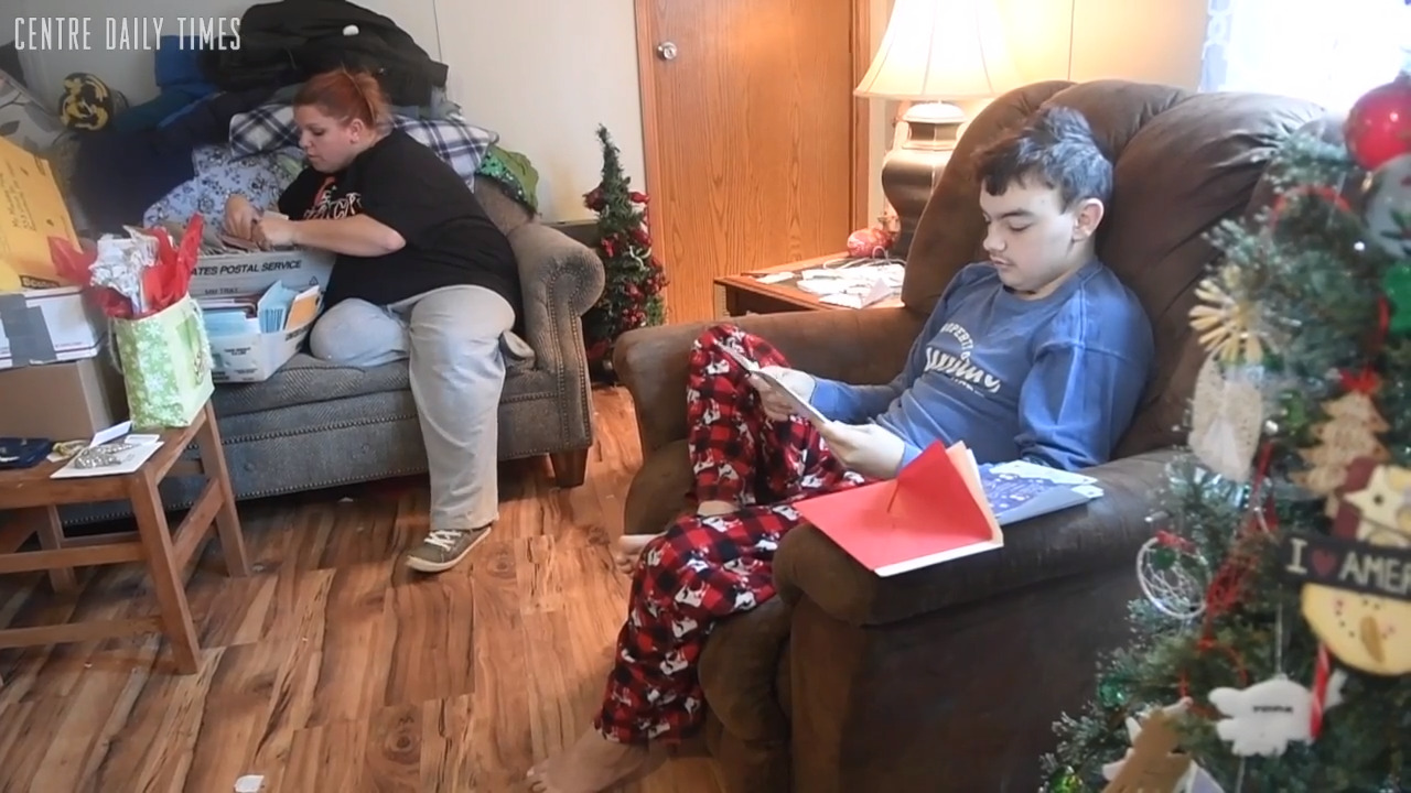 Why this is one teen’s biggest Christmas ever even though it might be his last