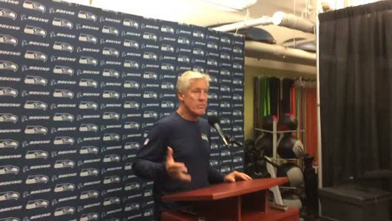 Pete Carroll on Seahawks' Jeremy Lane not standing during National Anthem