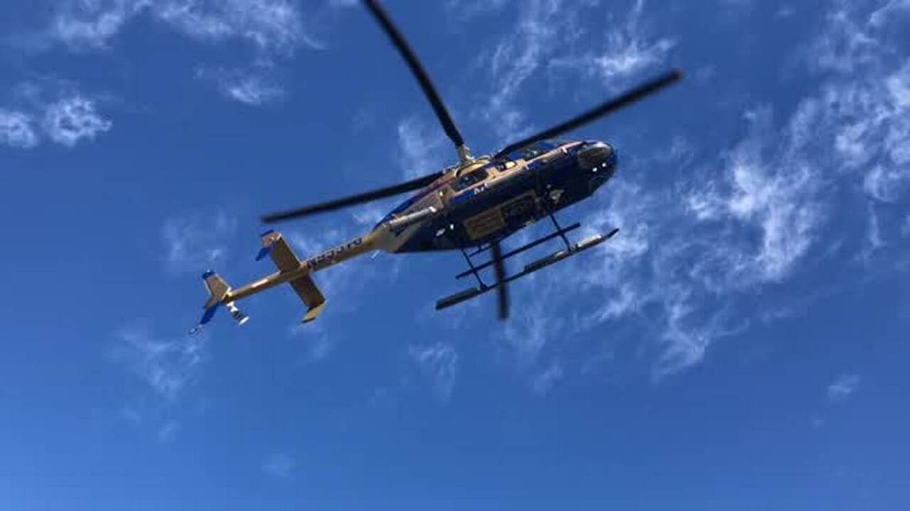 Weeks after serious car crash, boy, 7, reunites with crew that helped save his life