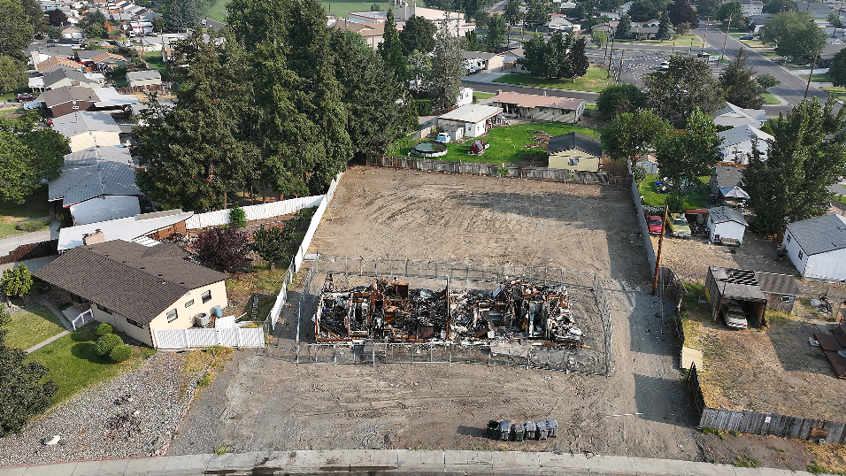 Richland junkhouse after clean up by court order
