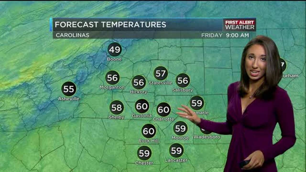 WBTV First Alert Weather forecast for 10.14.16