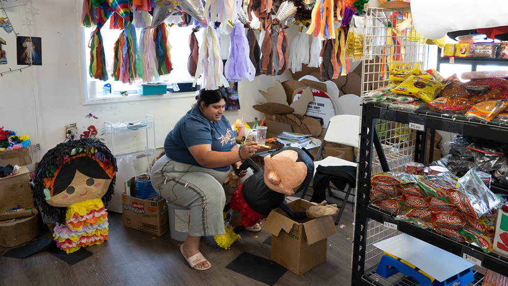 Wichita shop turns party decor into art with custom pinatas