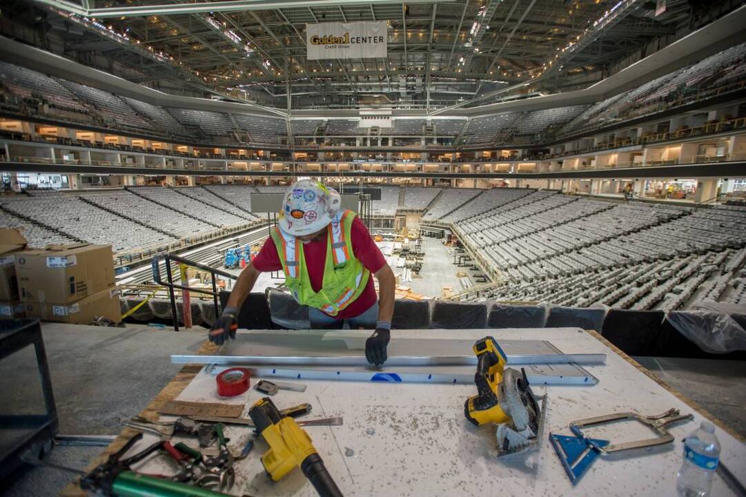 Behind the scenes at Sacramento's Golden 1 Center arena