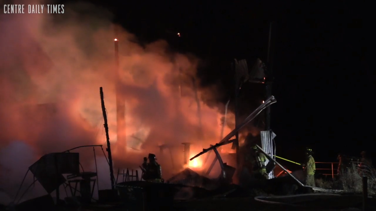 Crews respond to multi-alarm fire in Potter Township