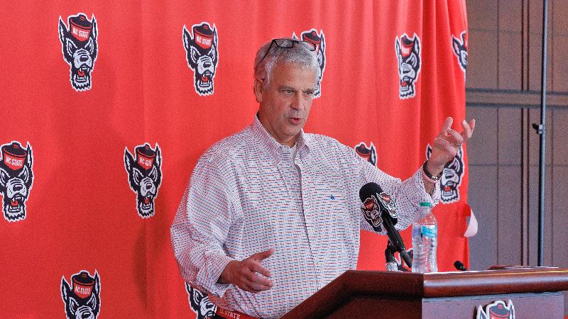 'The Wolfpack ain't for soft people': N.C. State AD Boo Corrigan speaks following Will Wade's departure