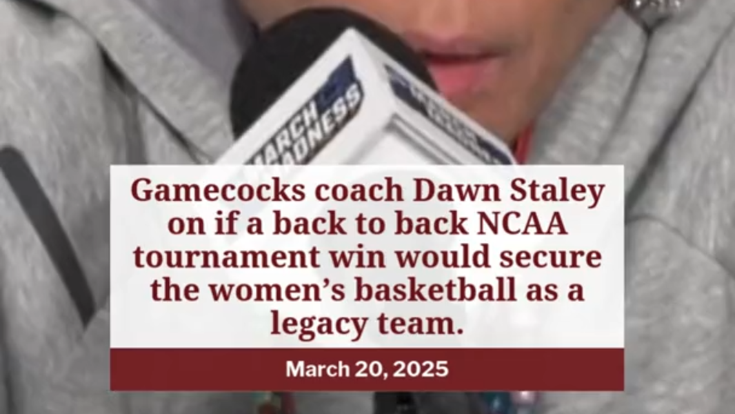 Dawn Staley at March Madness Press Conference