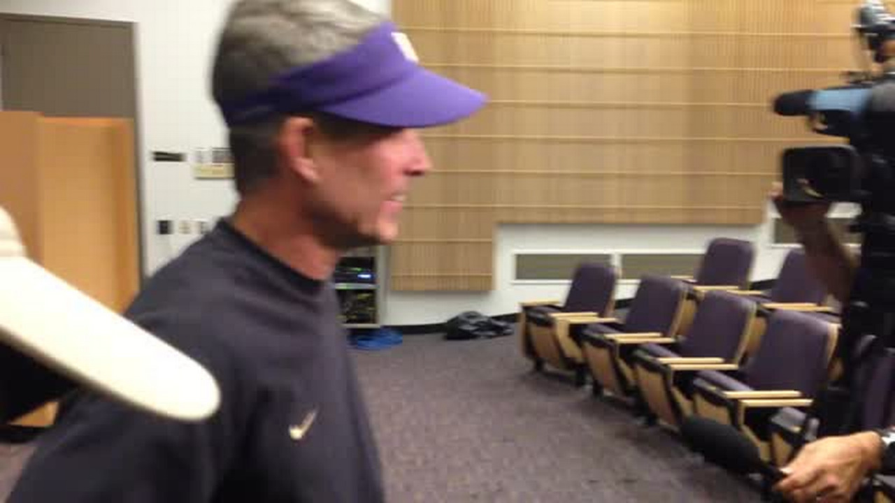 Chris Petersen talks Jake Browning and previews Stanford