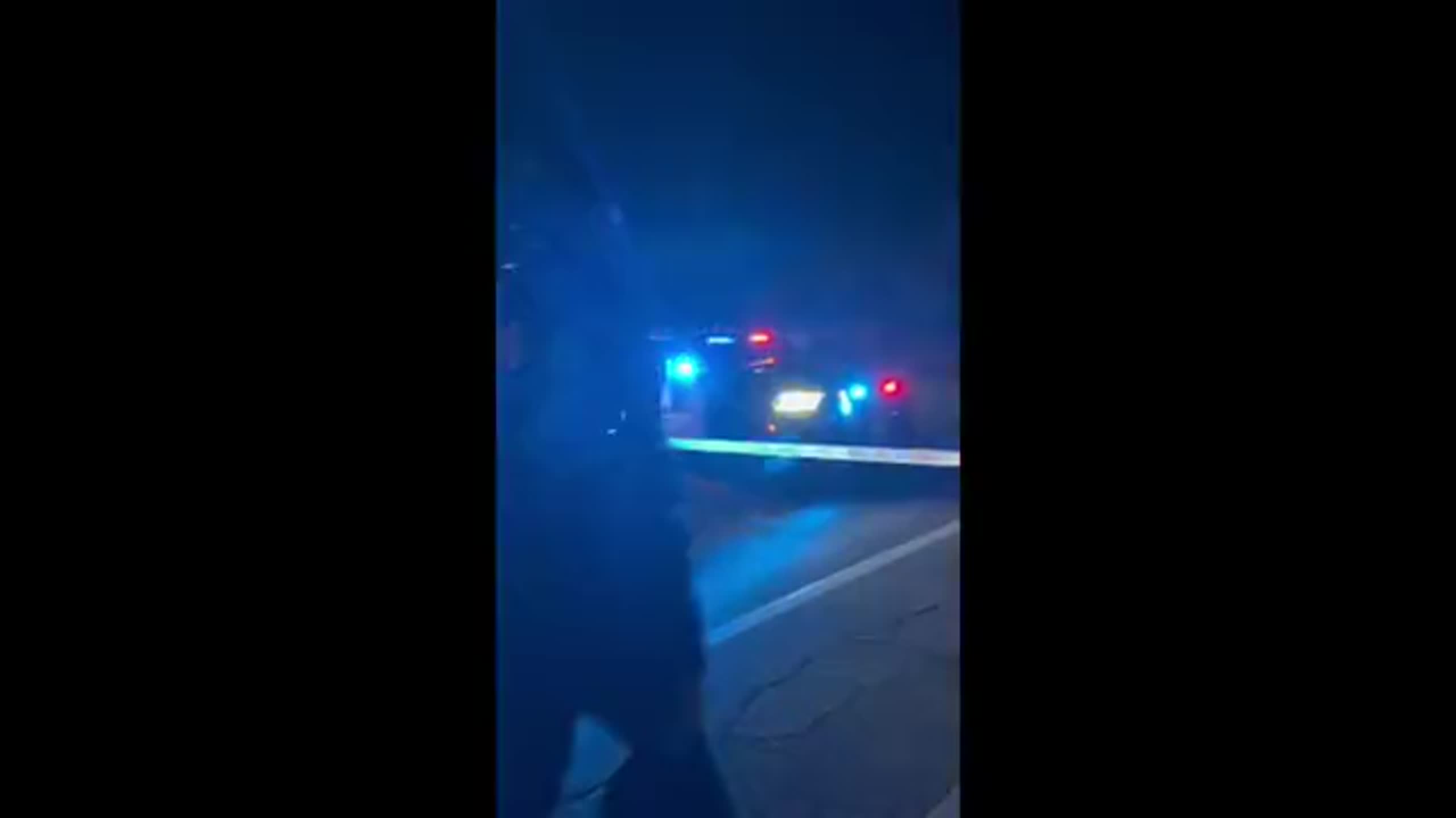 Pedestrian dies from a collision with motorcycle on Fresno road