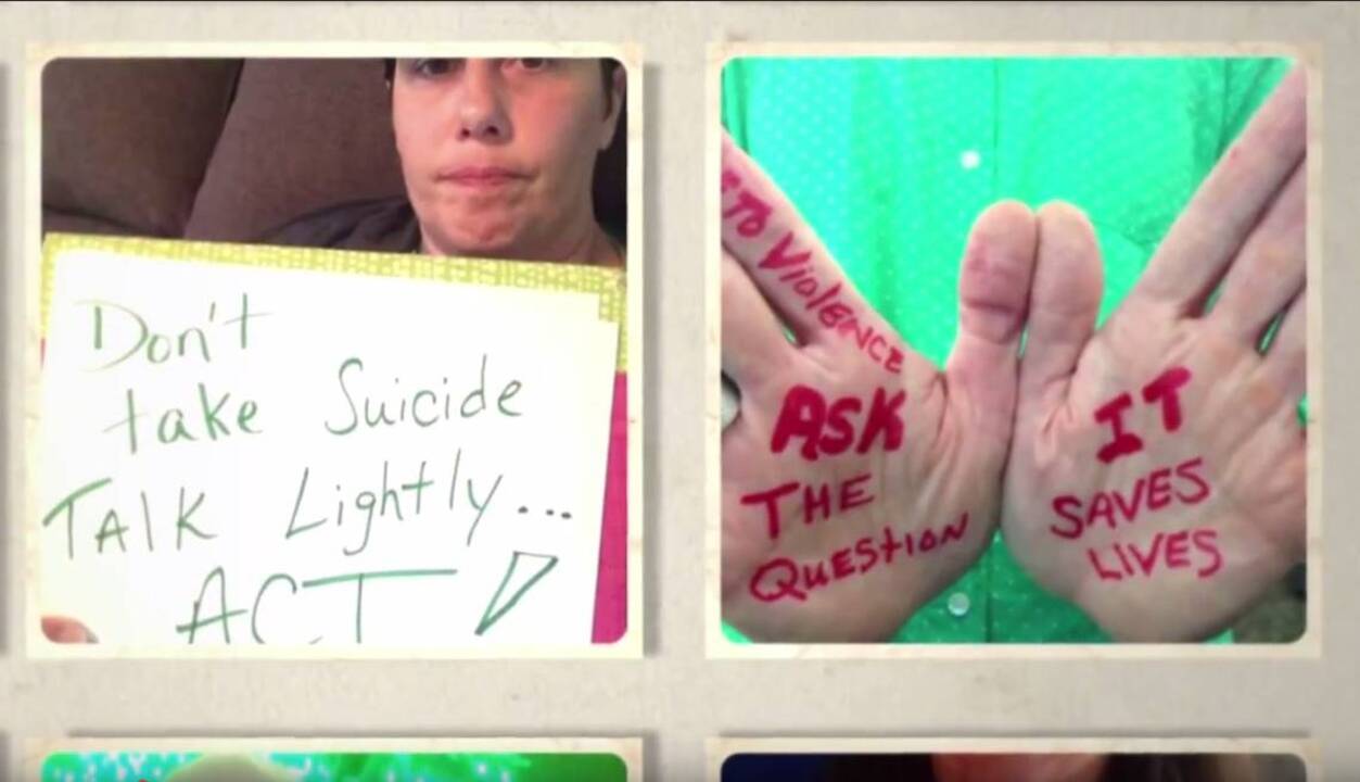 How do you prevent suicide? Photo responses urge supporting those who are struggling