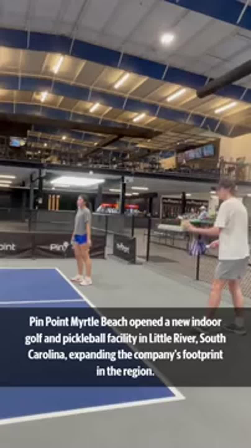 New indoor golf and pickleball facility opens in Little River, SC