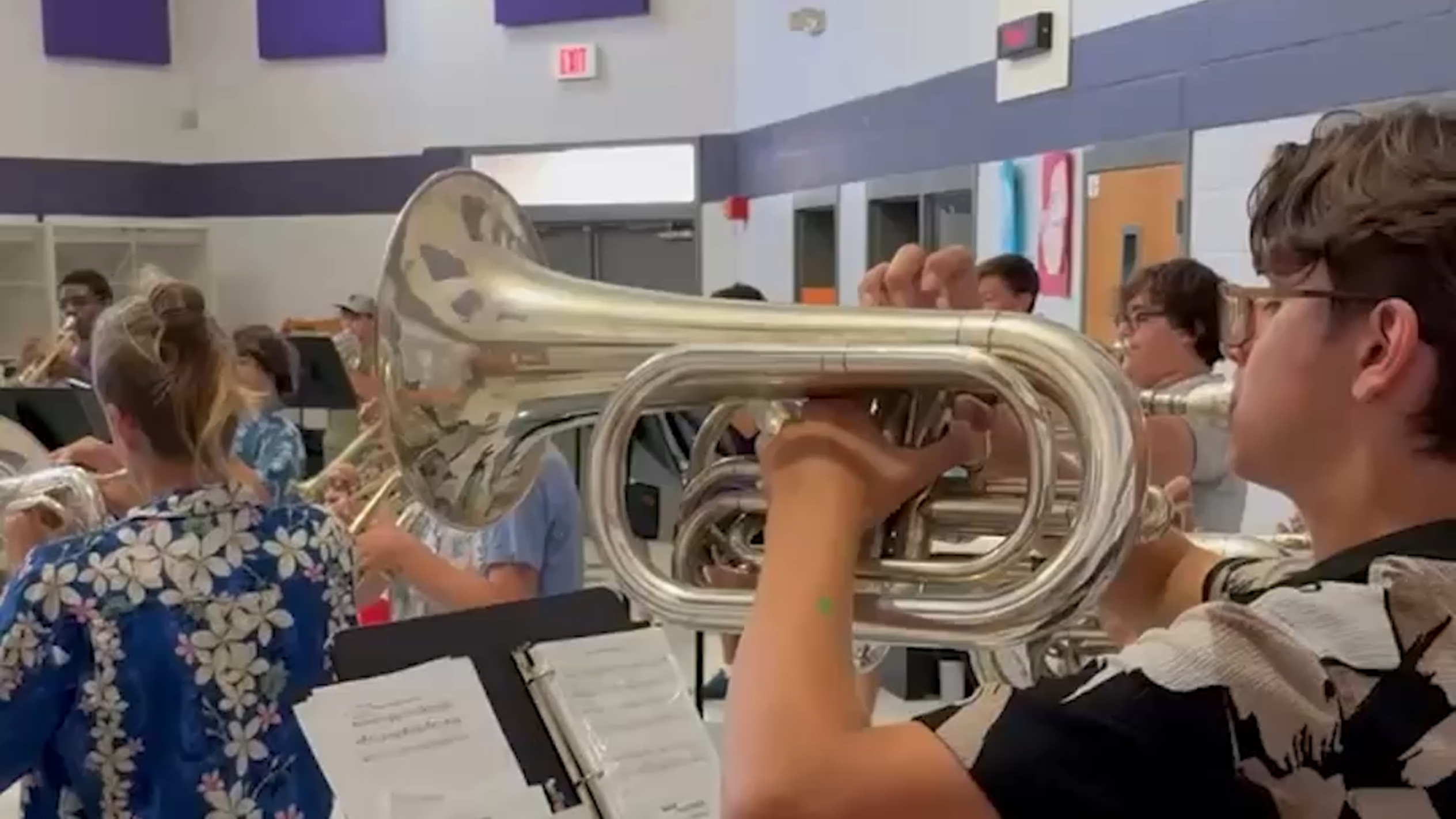 Marching band pep songs for Friday night football