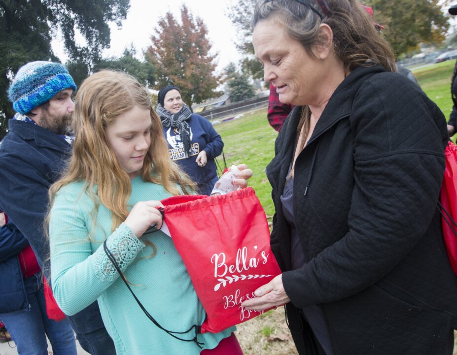 Blessing Bags for homeless are filled with essentials — and a little girl’s giving spirit