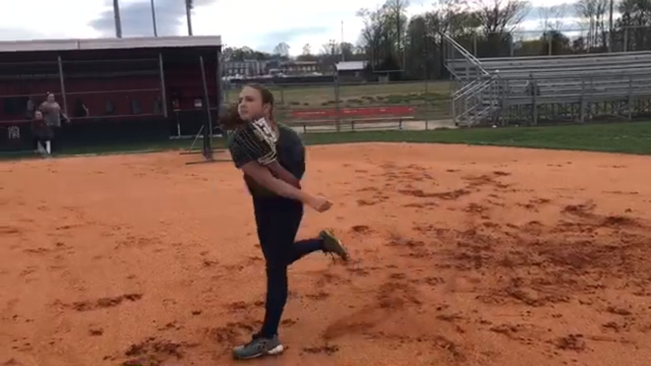 Nation Ford's 8th grade softball star slides in under new NCAA rule tag