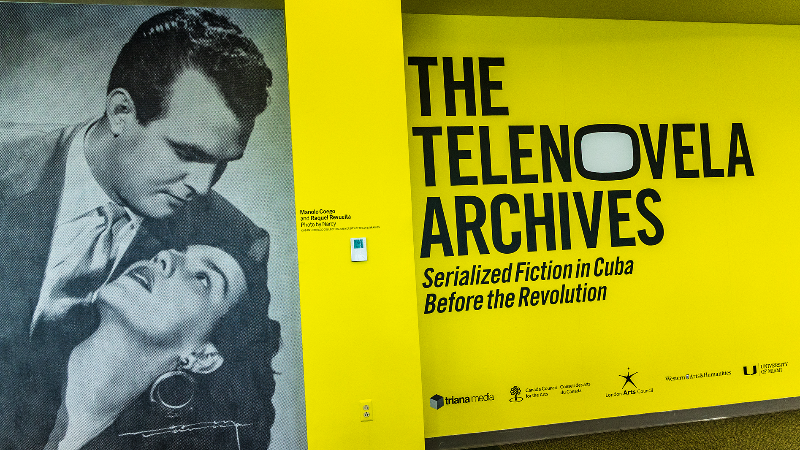 Archivos de la telenovela en Cuba, una muestra de fotos de la Colección Cubana de UM