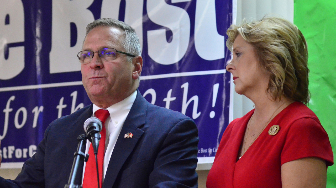 U.S. Rep. Mike Bost of IL feels fine after COVID diagnosis, but his wife is still sick