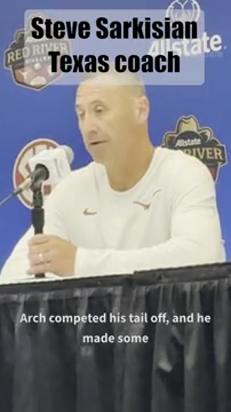 Texas coach Steve Sarkisian defends QB Arch Manning