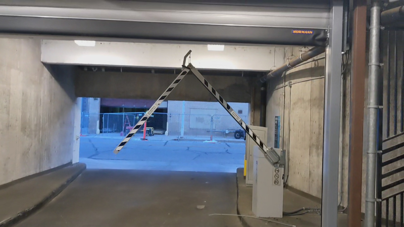 When parking garage gates go bad