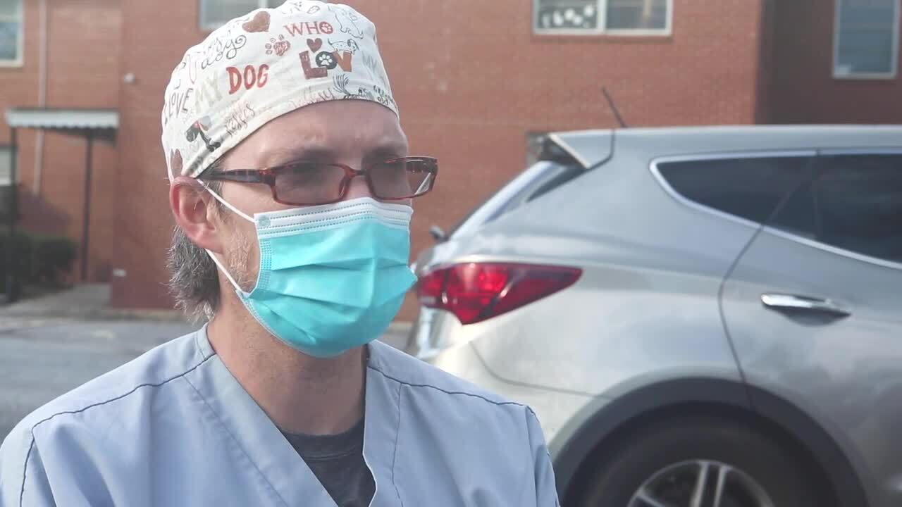 Physicians from across Georgia open a COVID testing site in Columbus church’s parking lot