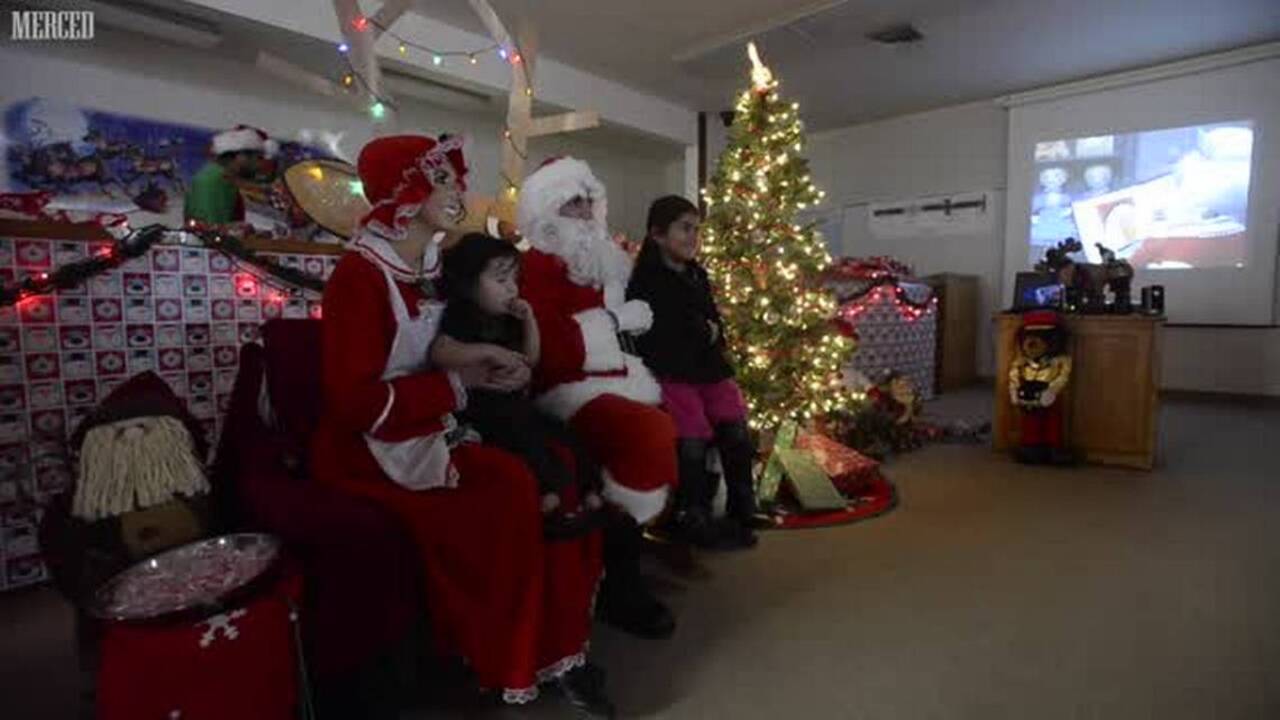 Christmas comes early for Livingston children in annual event