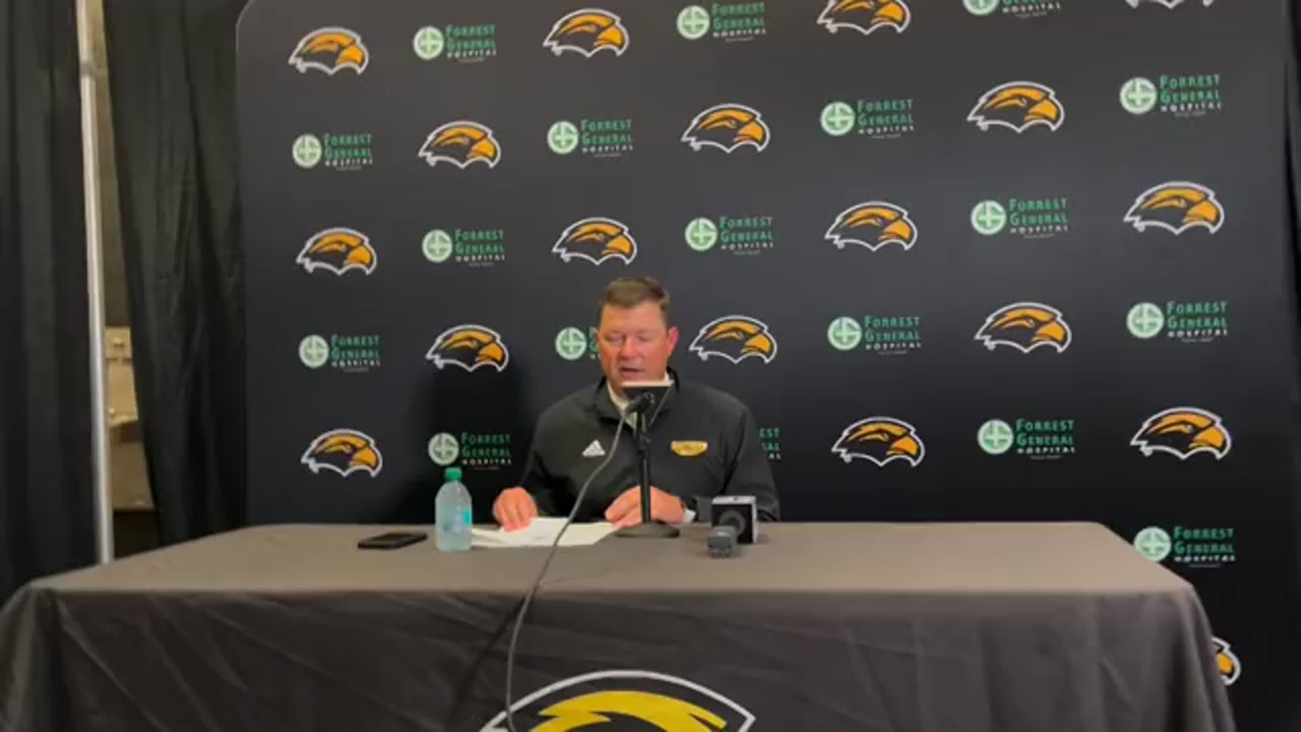 Louisiana-Southern Miss postgame