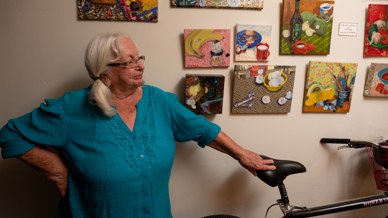 ‘I like playing.’ 87-year-old artist excited about creating new work at WAL in Sacramento