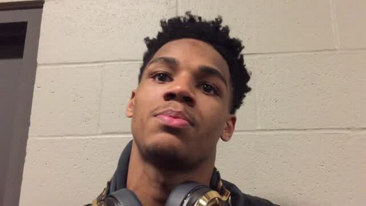 VIDEO: Dejounte Murray discusses Huskies' 86-73 loss at Oregon