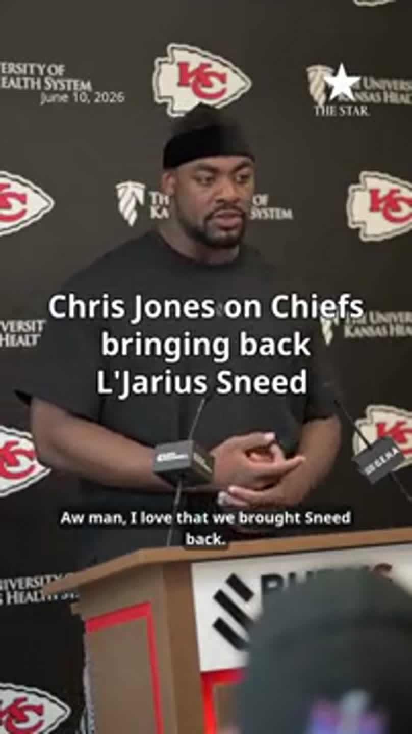 Chris Jones on Chiefs bringing back L'Jarius Sneed