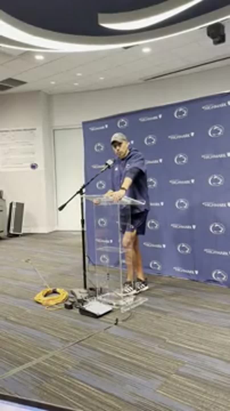 PSU coach Matt Campbell gives update on wide receiver Koby Howard