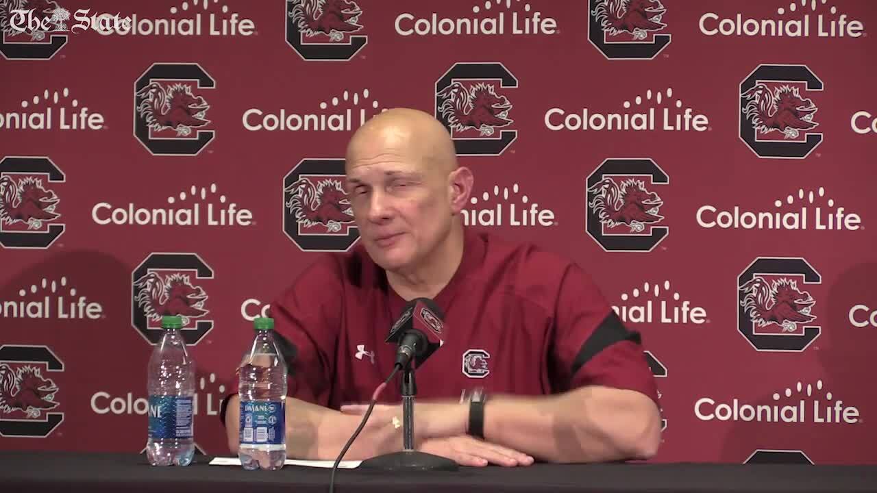 Frank Martin talks about his appreciation for his team as players and people