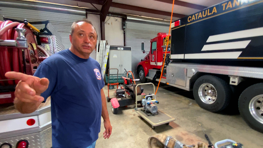 'Hopefully I never see it again.' Meet local firefighters who responded to Georgia wildfires