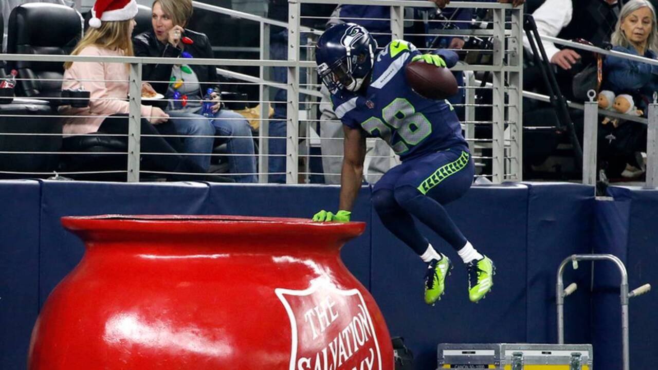Seahawks Justin Coleman: Sherman said he needed a celebration. So he jumped in kettle