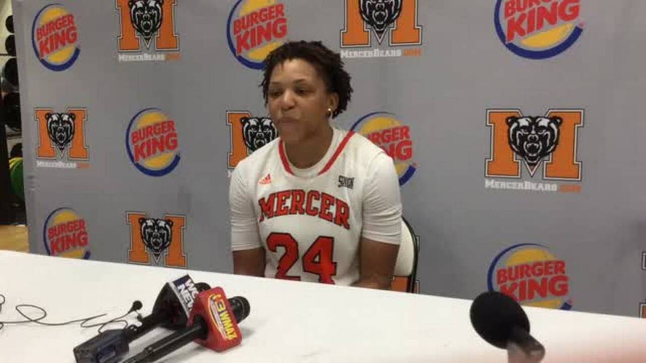 Lawrence comes alive in second half to lead Mercer