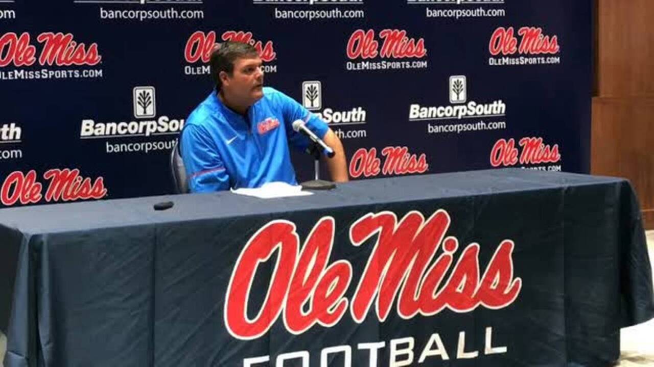 Matt Luke discusses his debut as Ole Miss’ head coach