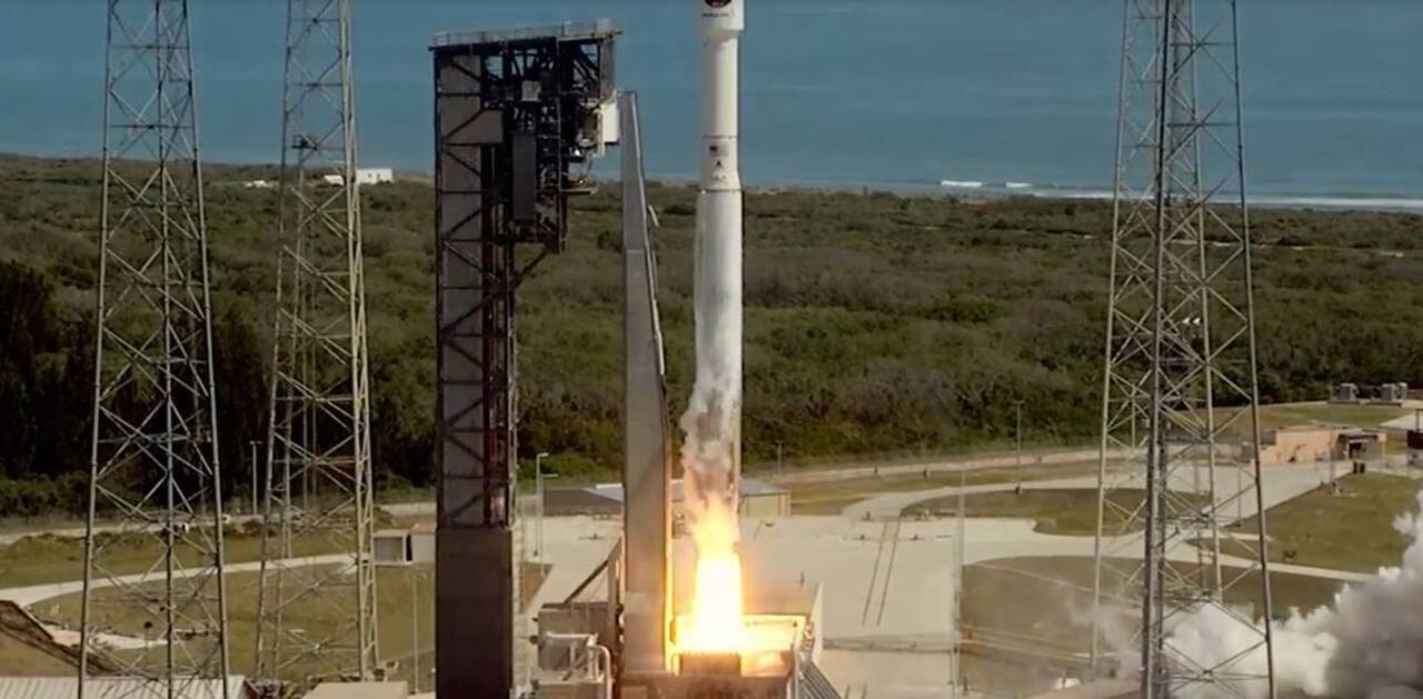 Watch a supplies-laden Atlas V rocket launch toward the International Space Station