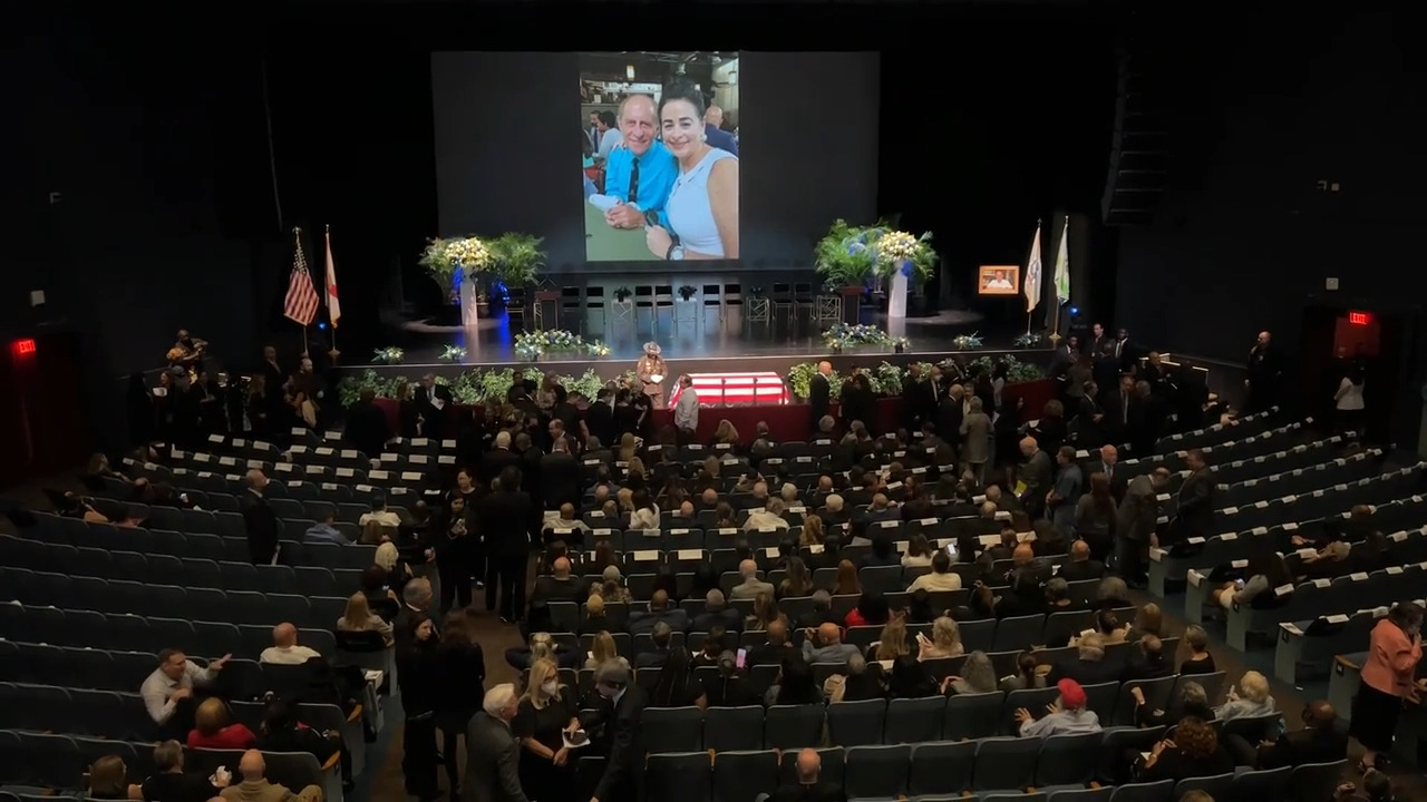 Watch service for long-time Miami-Dade Clerk of Courts Harvey Ruvin