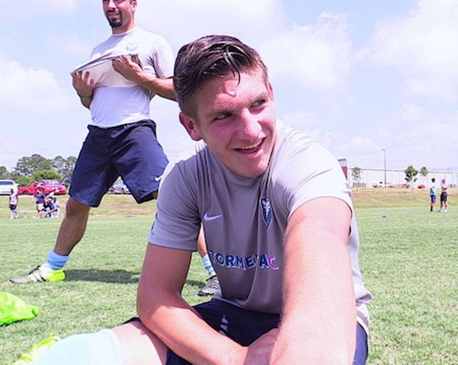 Soccer phenom Brighton, of Hilton Head, a juggling master
