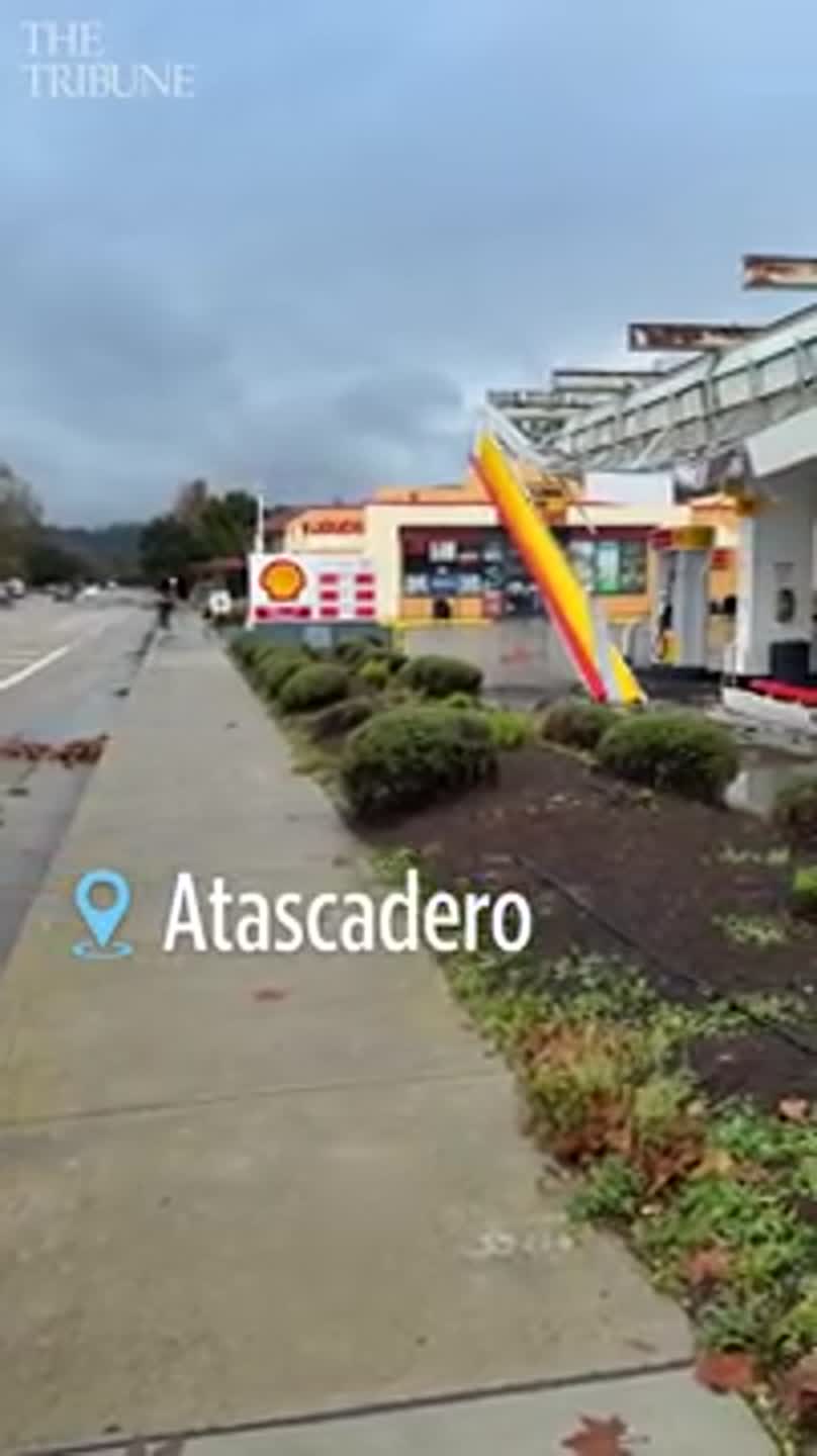 Christmas Day storm hits Atascadero