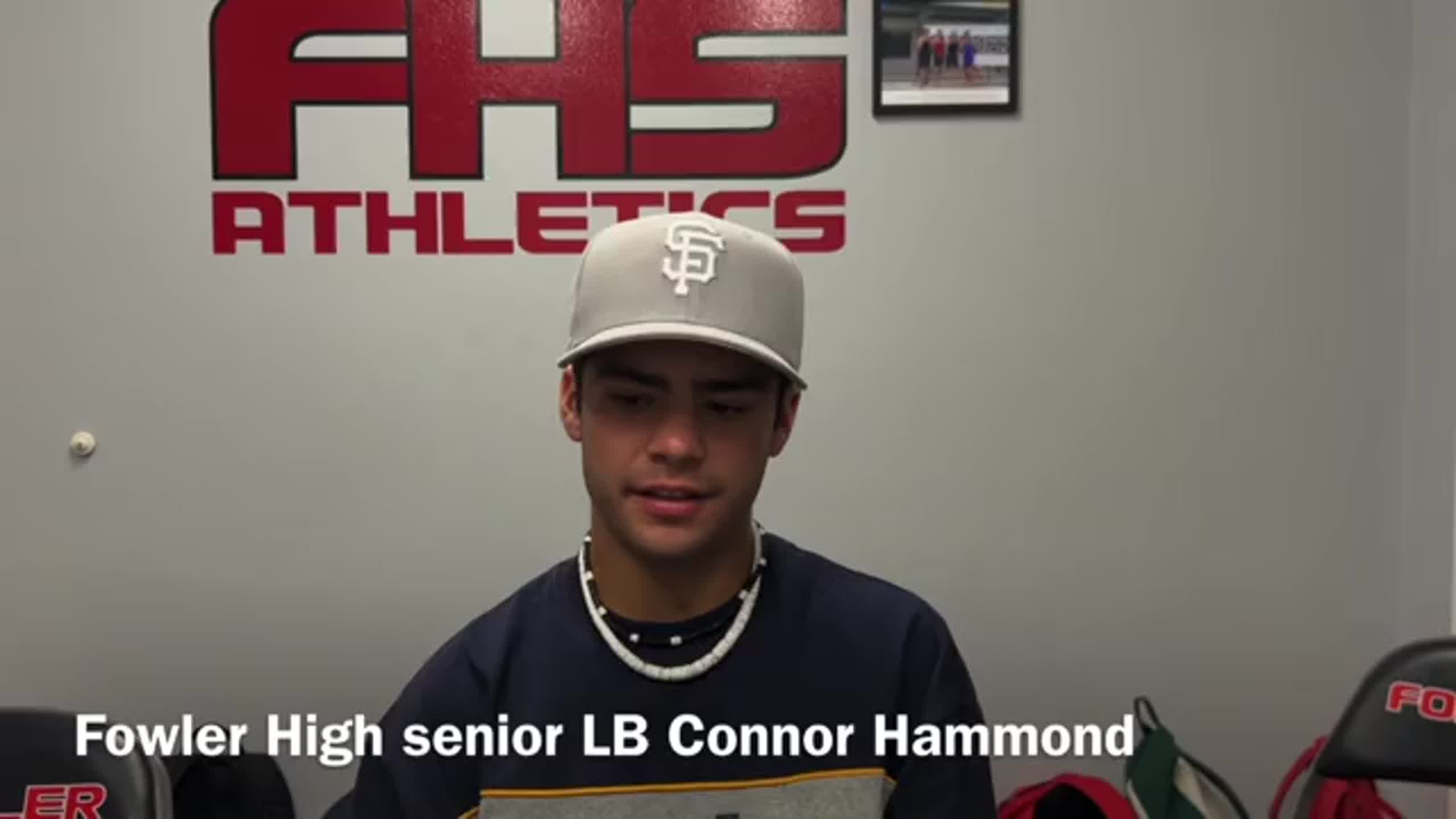 Connor Hammond of Fowler wins The Fresno Bee Player of the Week for Week 1