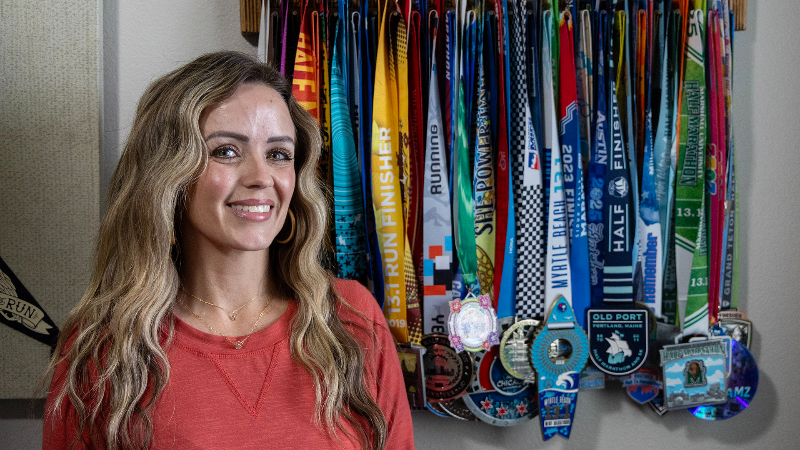 ‘I can’t believe it’s done.’ Meridian woman runs way into elite half-marathon club