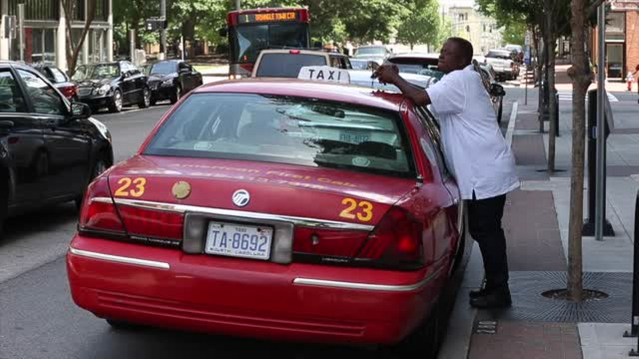 Triangle taxi drivers losing their battle with Uber, Lyft