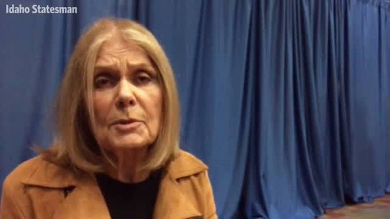 Gloria Steinem in Boise
