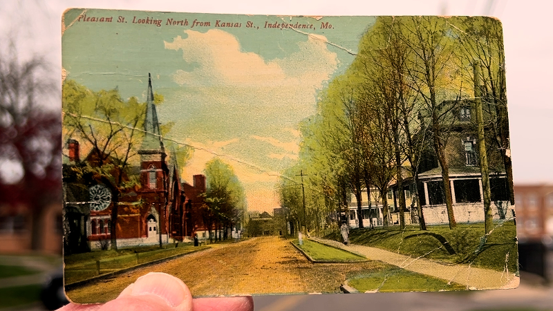 The church on Pleasant Street where Harry met Bess