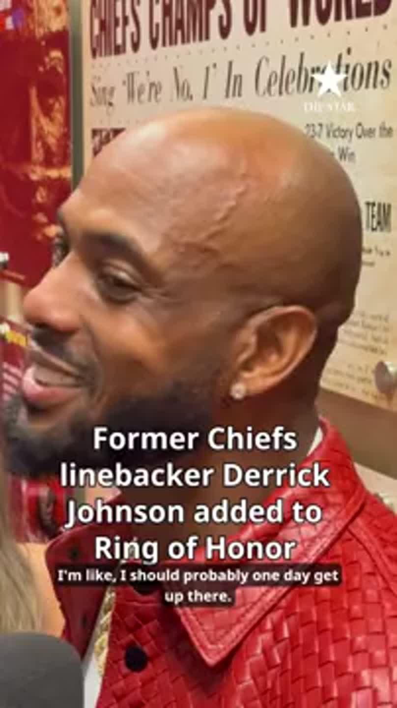 Former Chiefs linebacker Derrick Johnson added to Ring of Honor