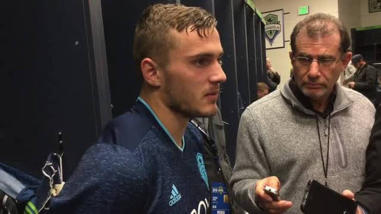 "100 percent, I think he should get the job," Jordan Morris says of Sounders interim coach